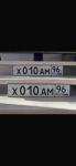 Красивый гос номер Х010АМ 96