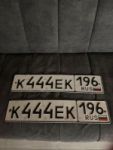Красивый гос номер К444ЕК 196