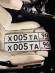 Красивый гос номер Х005ТА 96