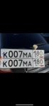 Красивый гос номер К007МА 180