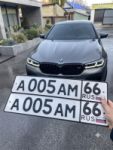 Красивый гос номер А005АМ 66