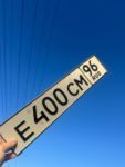 Красивый гос номер Е400СМ 96