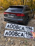 Красивый гос номер А008СА 196