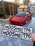 Красивый гос номер М005МЕ 196