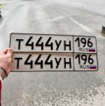 Красивый гос номер Т444УН 196