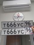 Красивый гос номер Т666УС 96