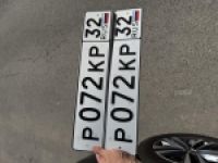 Красивый гос номер Р072КР 32