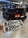 Красивый гос номер В200НТ 96