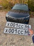 Красивый гос номер Х001СС 66